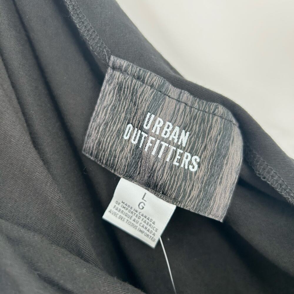 New With Tags Urban Outfitters UO Monica One Shoulder Romper Black Womens Size L - Picture 7 of 14